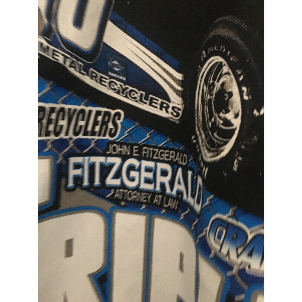 Gildan Men's Short Sleeve T-Shirt Fitzgerald Noah Triplett Racing Size XL - Picture 10 of 11